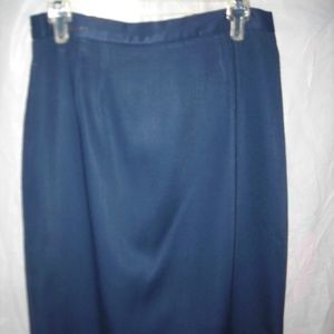 Ladies lined skirt,Summit Hill, sz.10, Navy Blue
